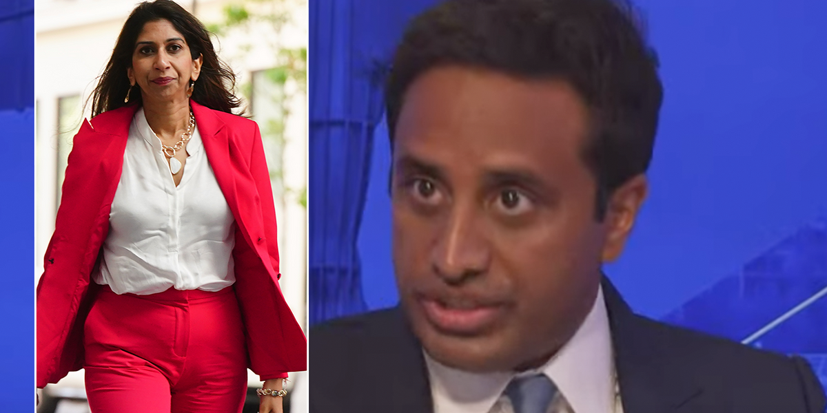 NextImg:Zia Yusuf reacts as Suella Braverman denies responsibility for Afghan scandal cover-up - WATCH