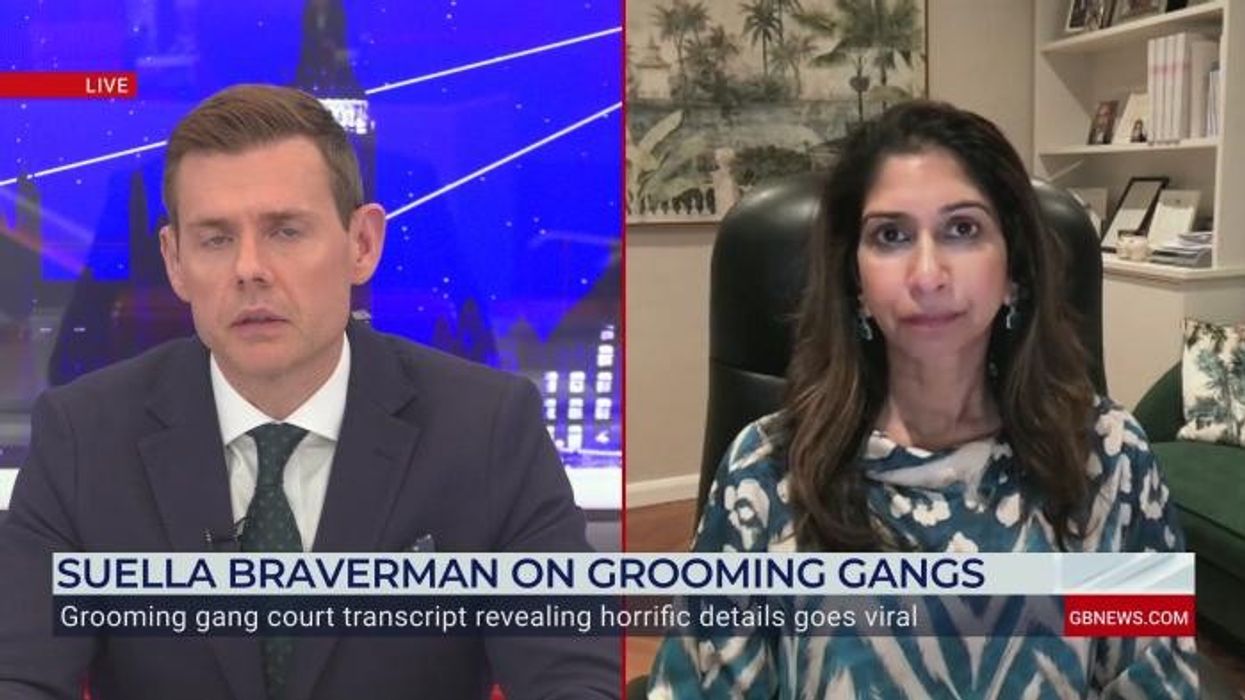 'Brave and courageous!' Suella Braverman praises GB News for coverage on grooming gangs scandal