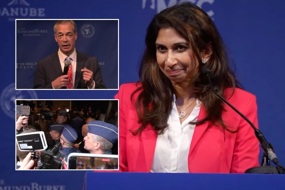 Brussels tried to silence me and Nigel Farage. Here's the speech I was making when the Establishment attempted to gag me, says Suella Braverman