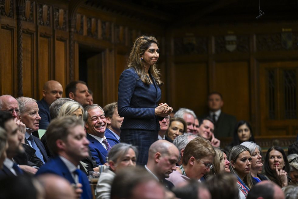 Suella Braverman in the Commons