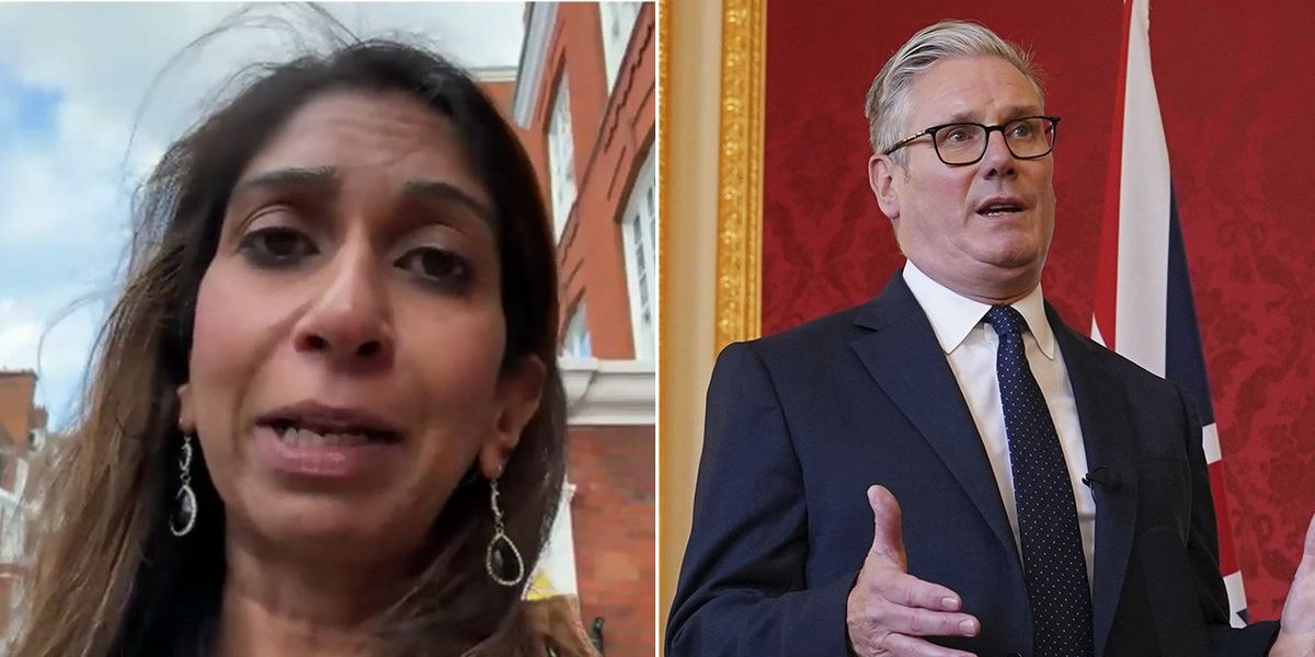 NextImg:'Only has himself to blame!' Keir Starmer's exchange deal torn apart by Suella Braverman as TWO French flights fail to deport migrants