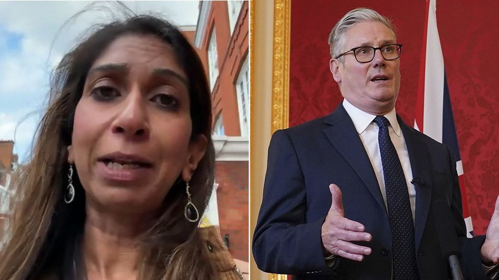 Suella Braverman, Keir Starmer
