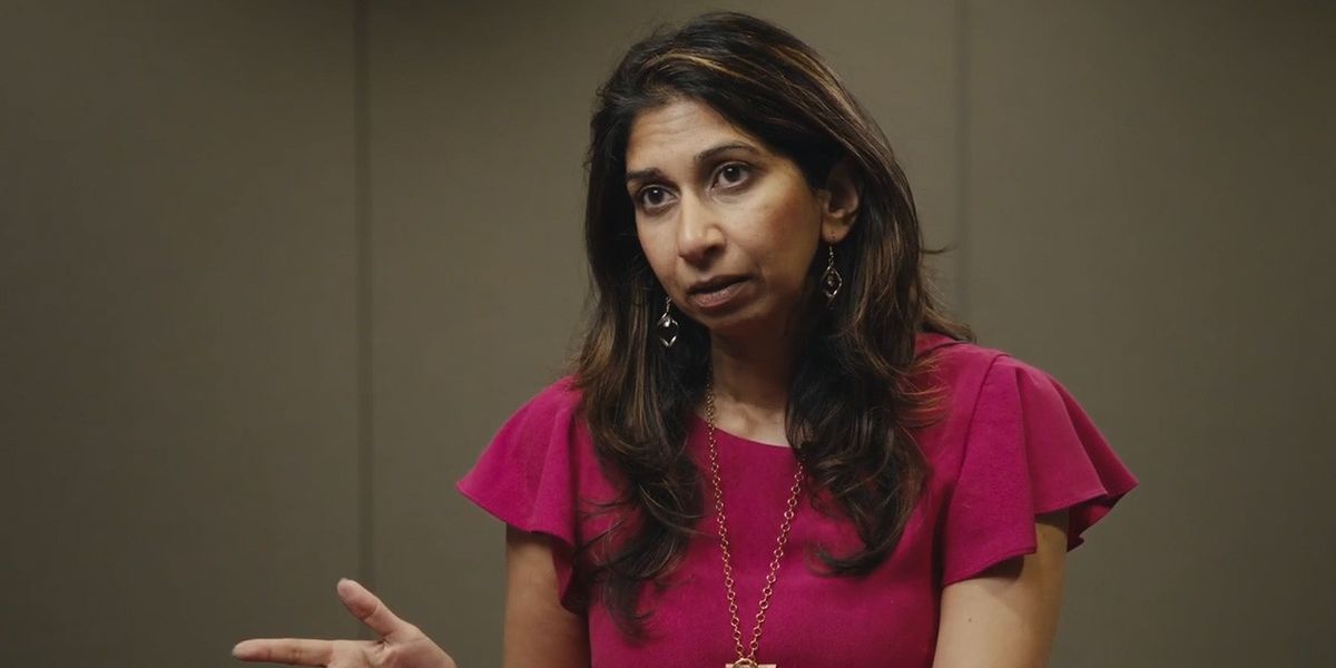 NextImg:Ex-Home Secretary Suella Braverman: The concept of white privilege is nonsense - grooming gangs have shown this