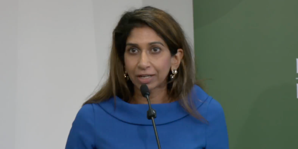 NextImg:Suella Braverman issues challenge to Shabana Mahmood as she lays out ECHR exit plan with Reform UK