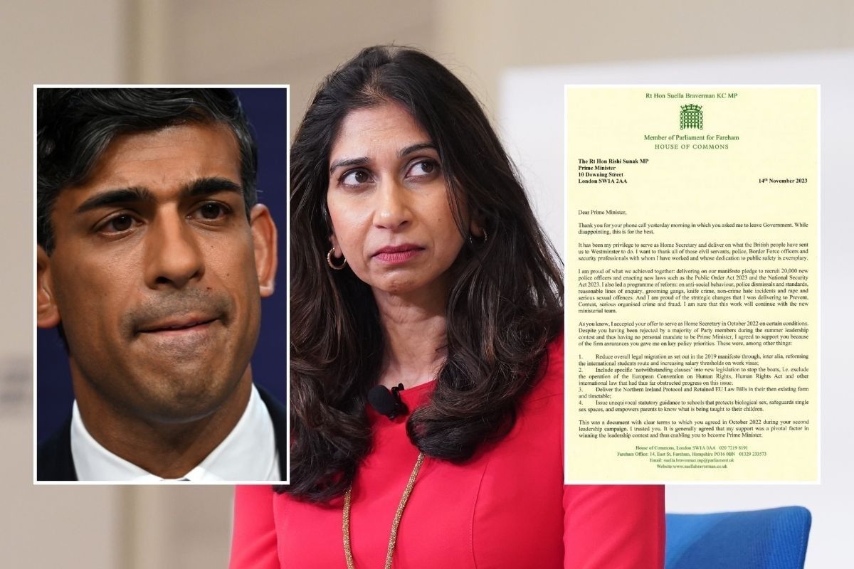 Suella's letter unpicked: Braverman's six hand grenades launched at Sunak
