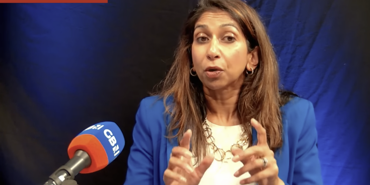NextImg:'Sincerest form of flattery!' Suella Braverman 'takes credit' as Keir Starmer 'imitates' ex-Home Secretary's migration stance
