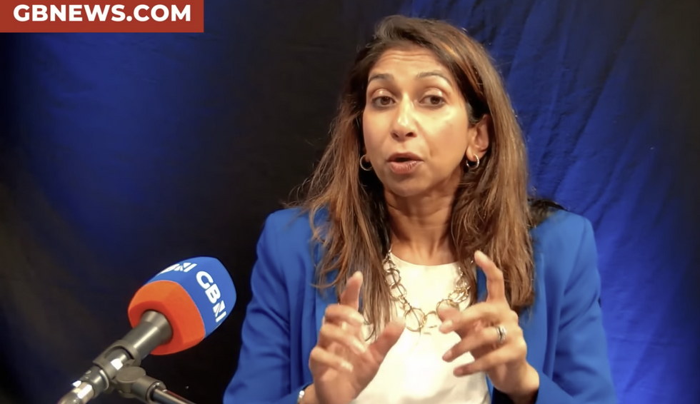 Suella Braverman sat down with Christopher Hope