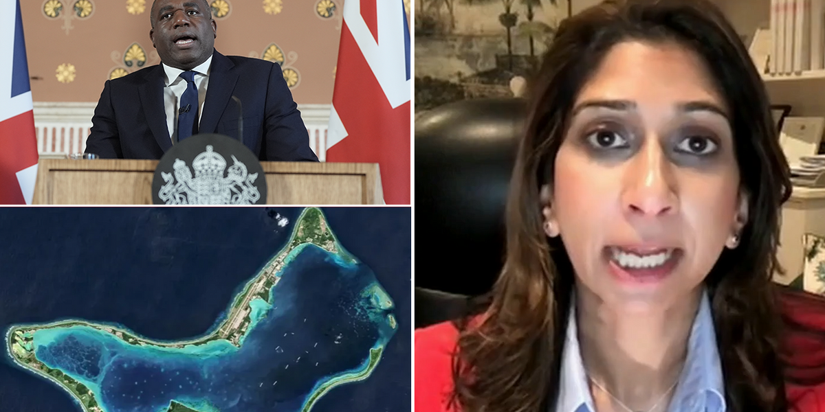 NextImg:Suella Braverman blames Chagos surrender on ‘woke’ civil servants and admits ‘conflict of interest’