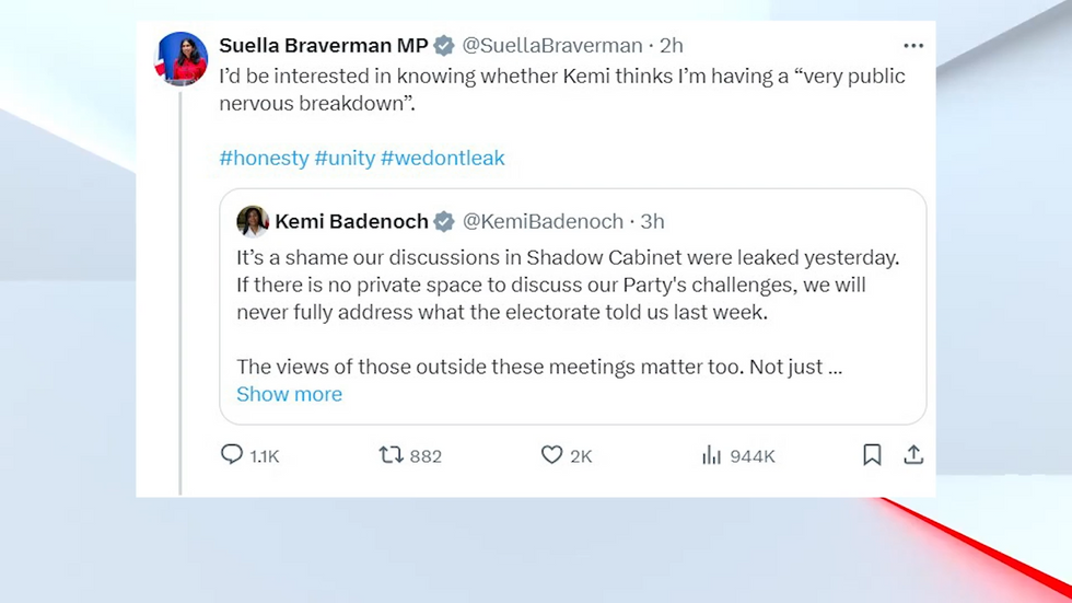 Suella Braverman tweet