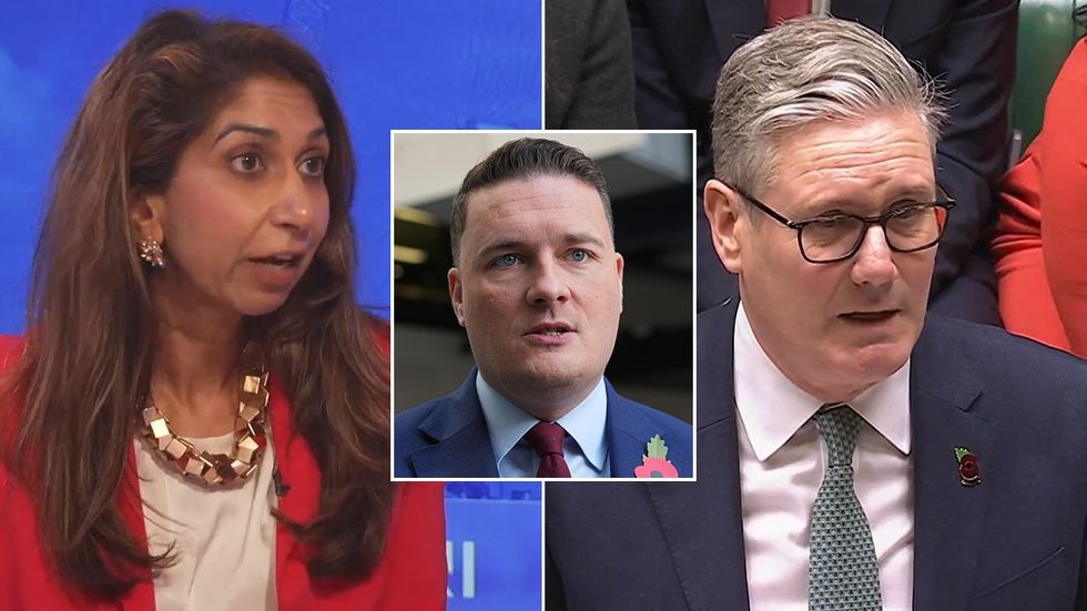 Suella Braverman, Wes Streeting, Keir Starmer
