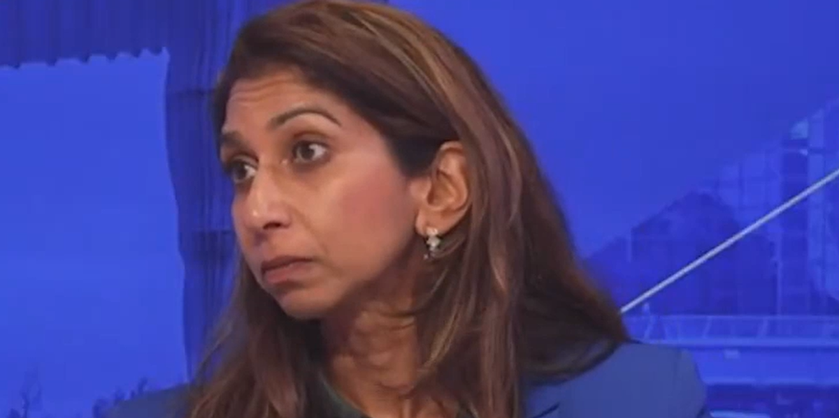 Suella Braverman slams ‘scared’ Rachel Reeves for ‘sticking two fingers up at GB News viewers’ in latest betrayal Suella Braverman slams ‘scared’ Rachel Reeves for ‘sticking two fingers up at GB News viewers’ in latest betrayal