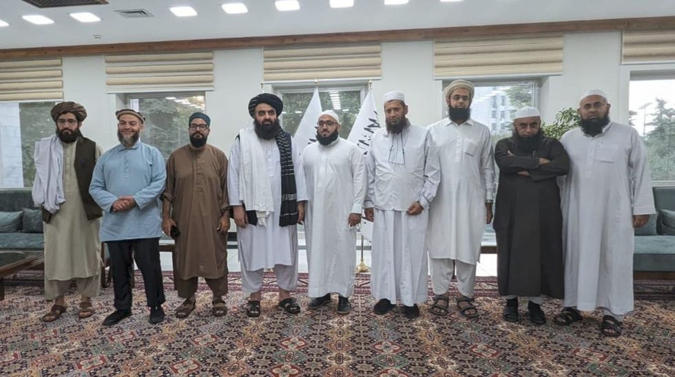 Suliman Gani was photographed alongside the Taliban\u2019s Foreign Minister Amir Khan Muttaqi