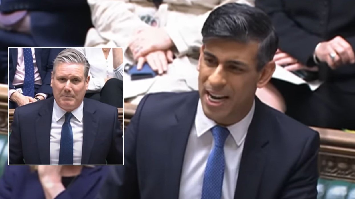 Sunak and Starmer at Prime Minister questions