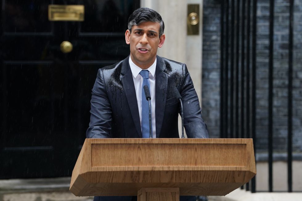 Sunak at Downing Street