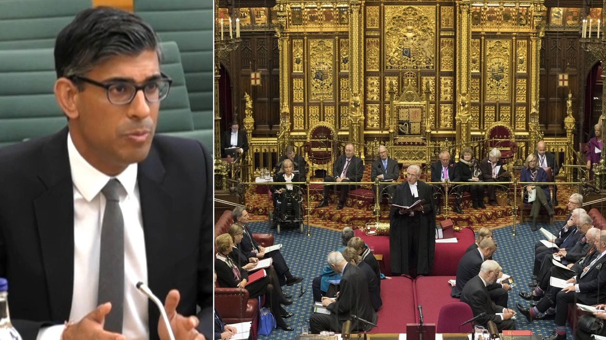 Sunak/House of Lords