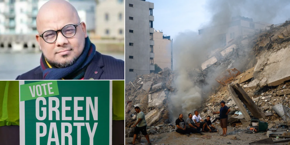 NextImg:Green Party candidate who compared Gaza war to Holocaust set to stand in general election