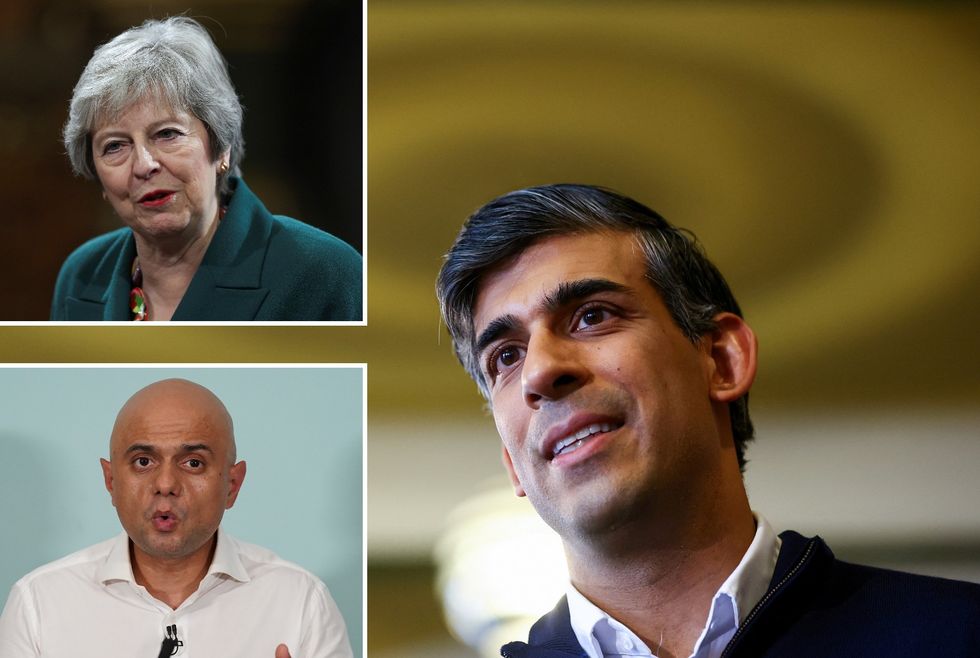 Sunak/Theresa May/Sajid Javid