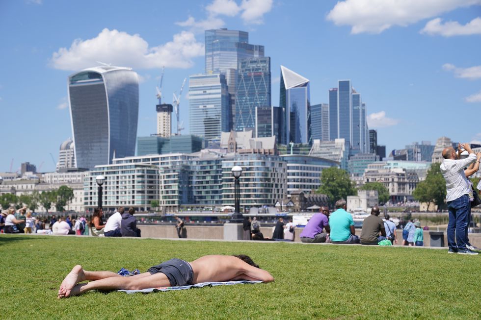 Sunbather in London