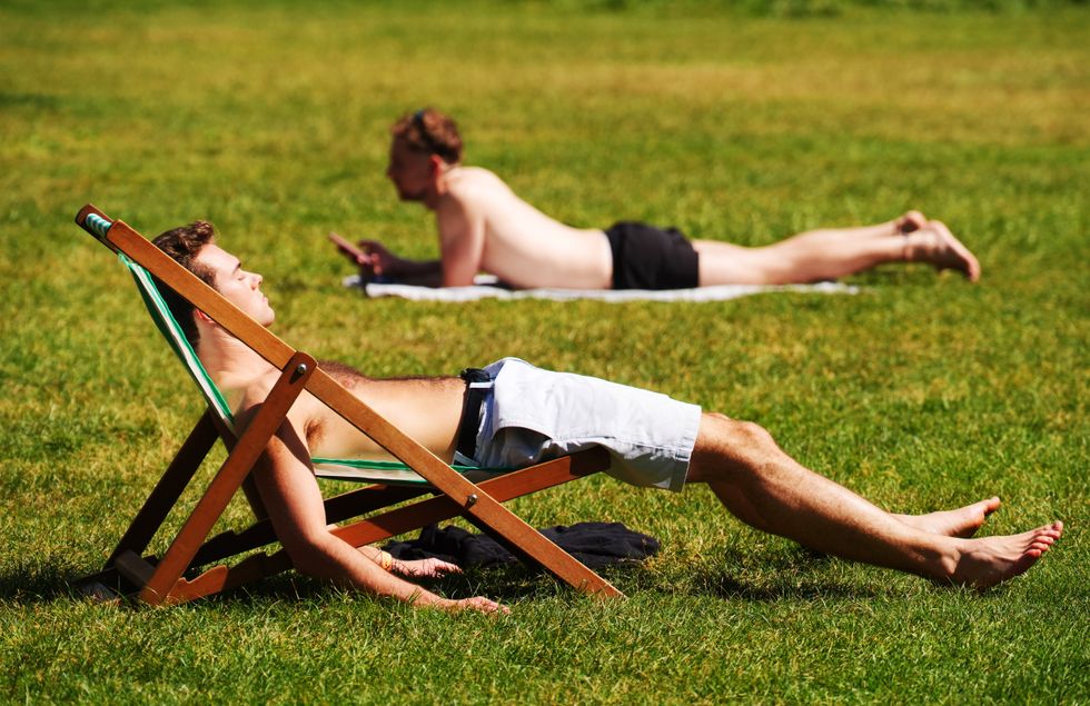 Sunbathers
