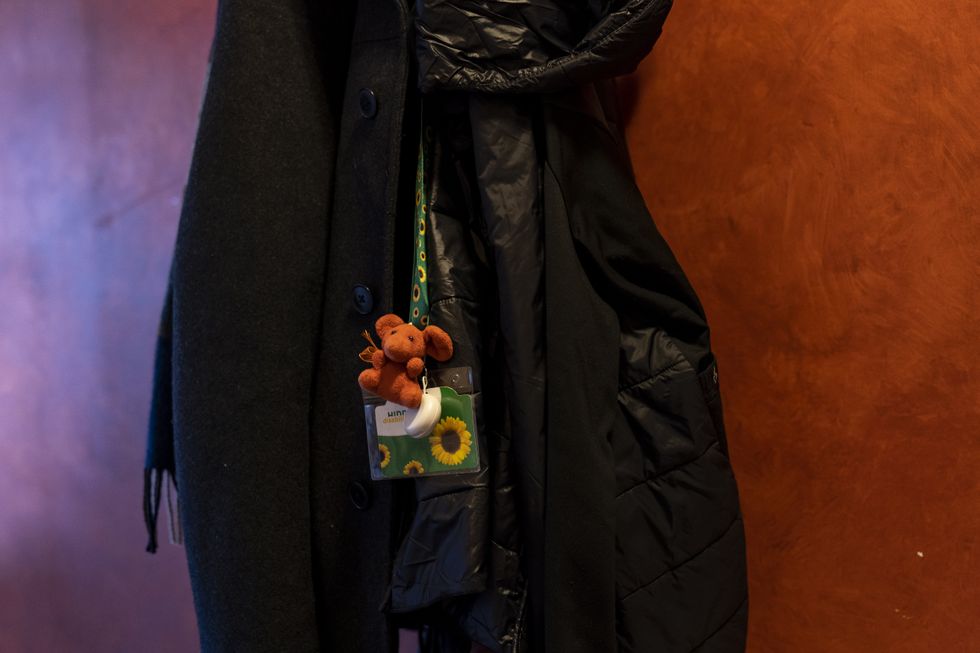 Sunflower lanyard