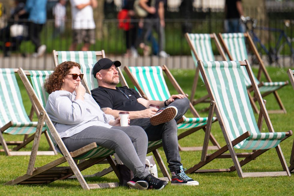 Sunny conditions will see Britain experiencing hotter temperatures than Ibiza.
