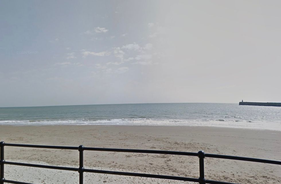 Sunny Sands beach, Folkestone