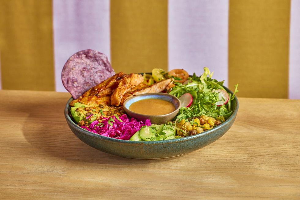 Sunshine Bowl with Chicken Wahaca