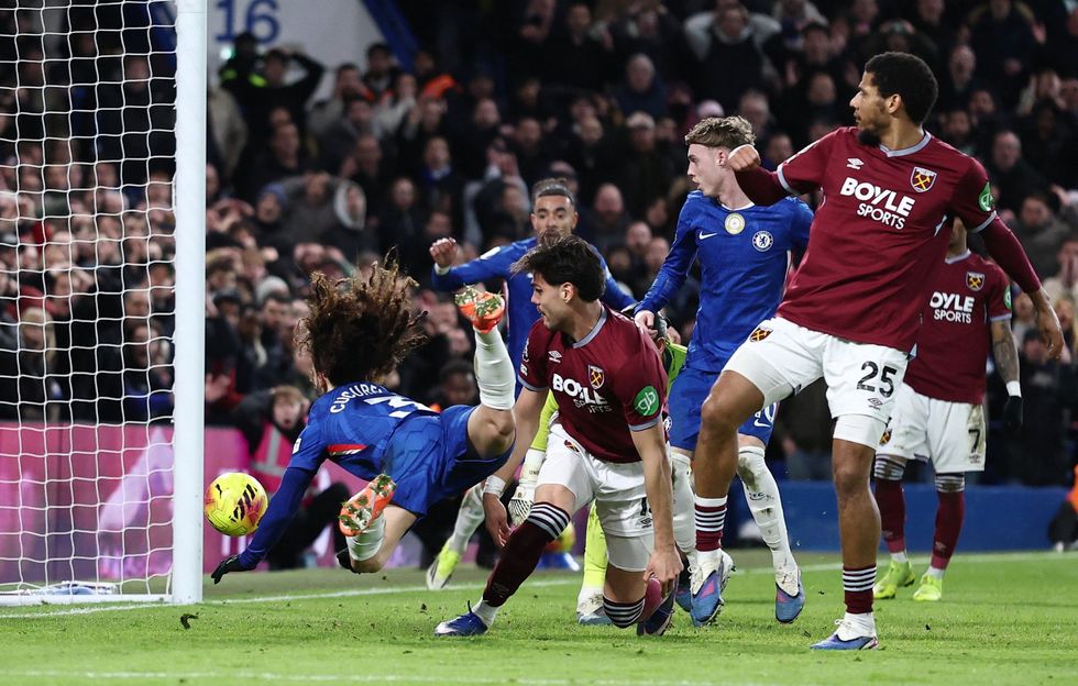 Super sub Marc Cucurella came off the bench to score a diving header to make it 2-2