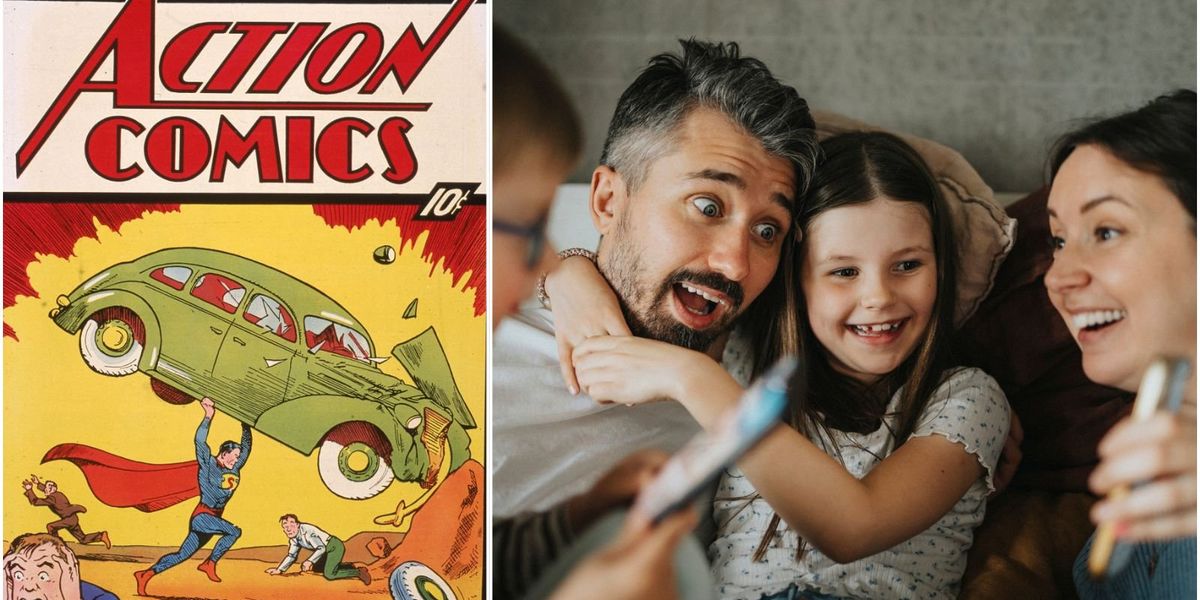 Superman comic sells for record .12million after attic discovery Superman comic sells for record .12million after attic discovery