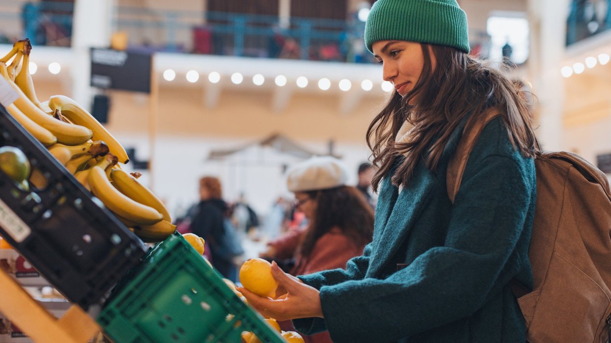 Supermarket shopper