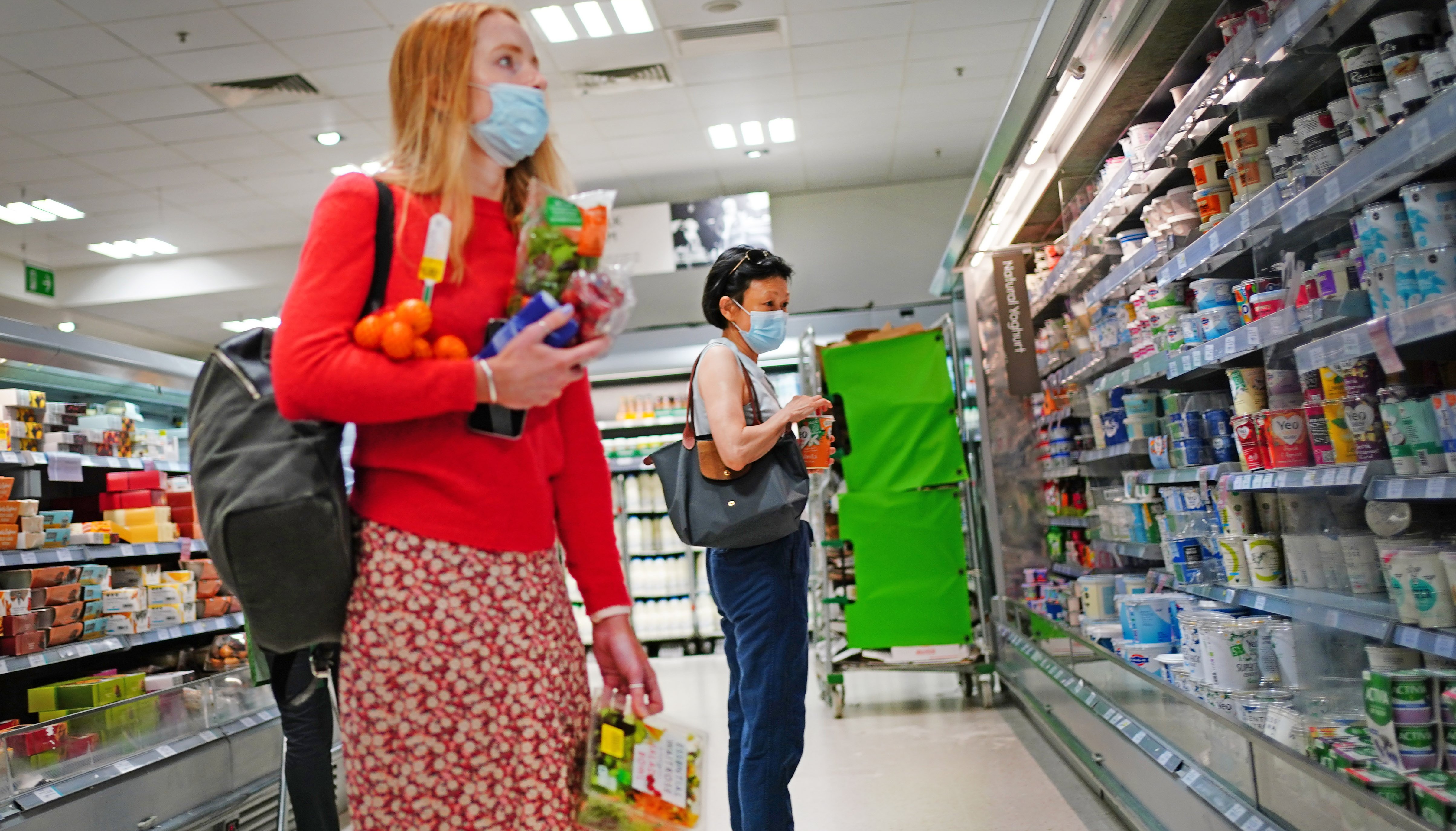 Supermarkets have urged customers not to panic buy in response to reports of emptying shelves, saying they are continuing to receive regular deliveries.