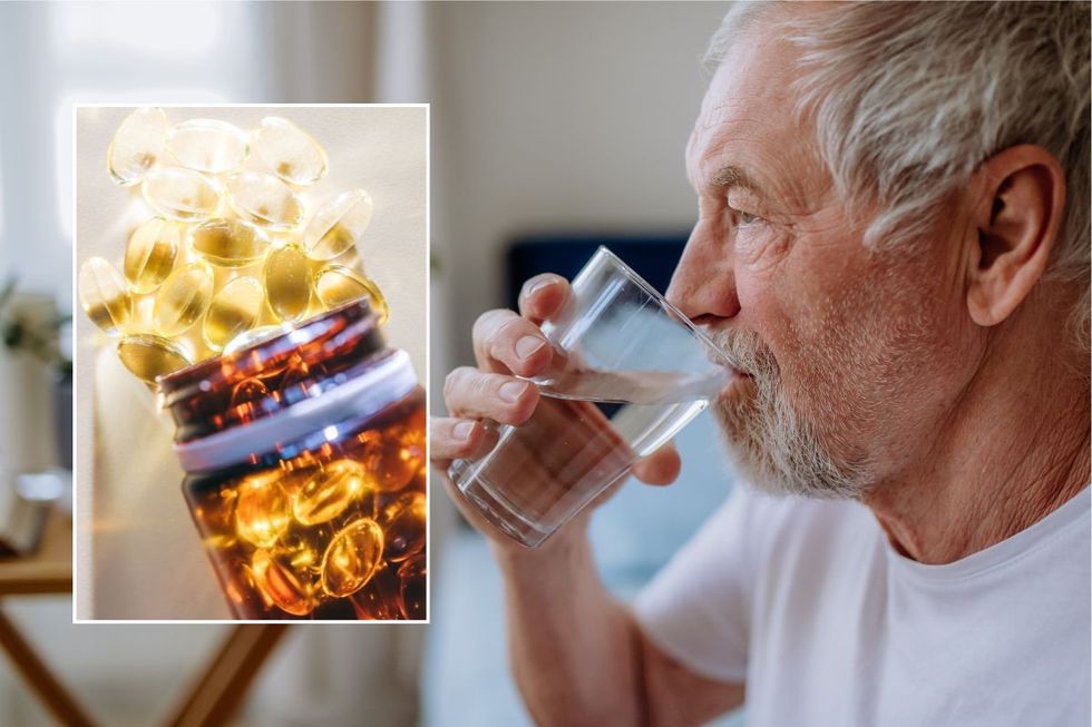 SUPPLEMENTS MAN DRINKING WATER