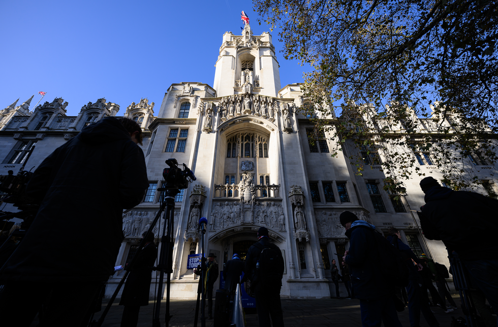 Supreme Court in London