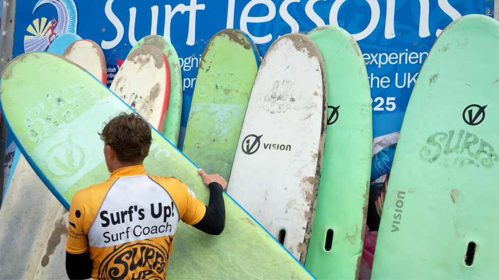 Surf instructor