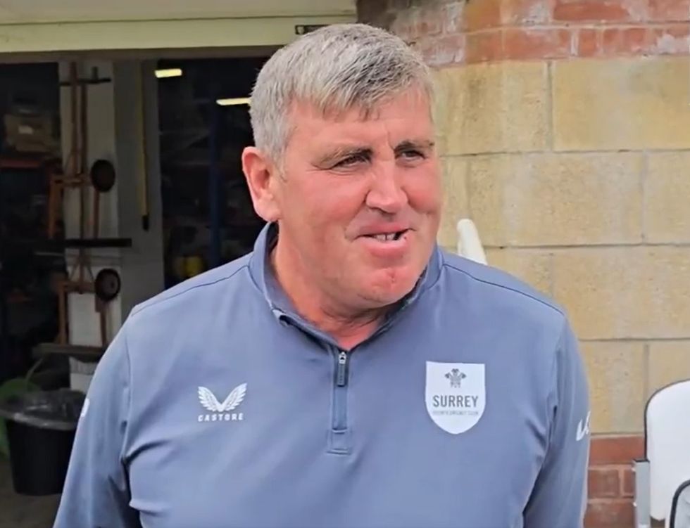 Surrey's chief groundsman Lee Fortis