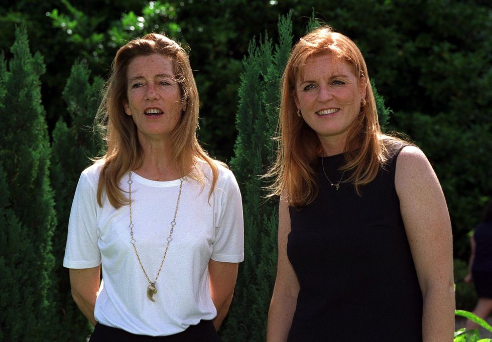Susan Barrantes and Sarah Ferguson