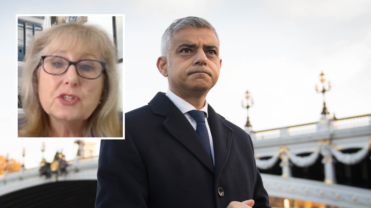 Susan Hall and Sadiq Khan