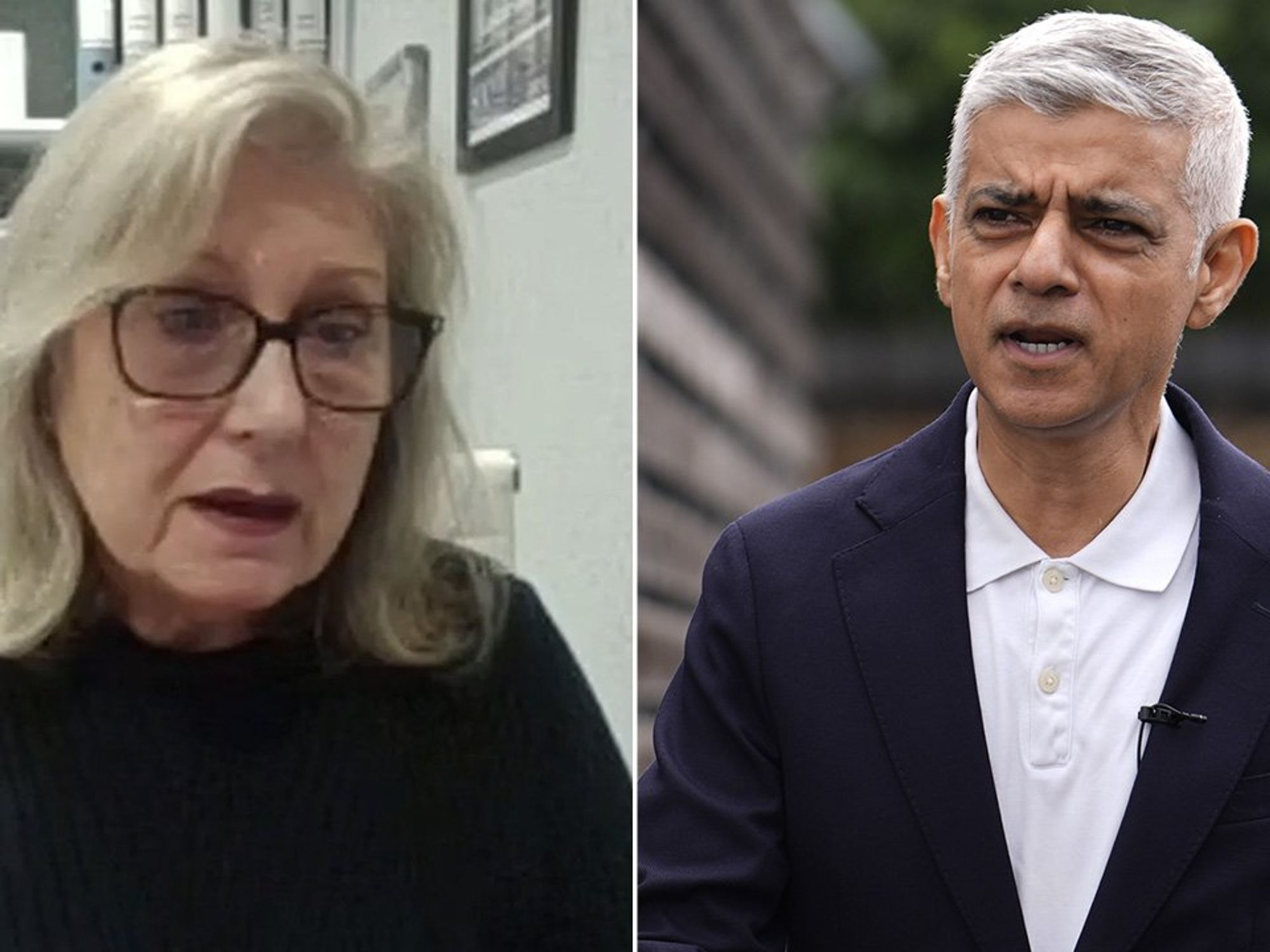 Susan Hall, Sadiq Khan