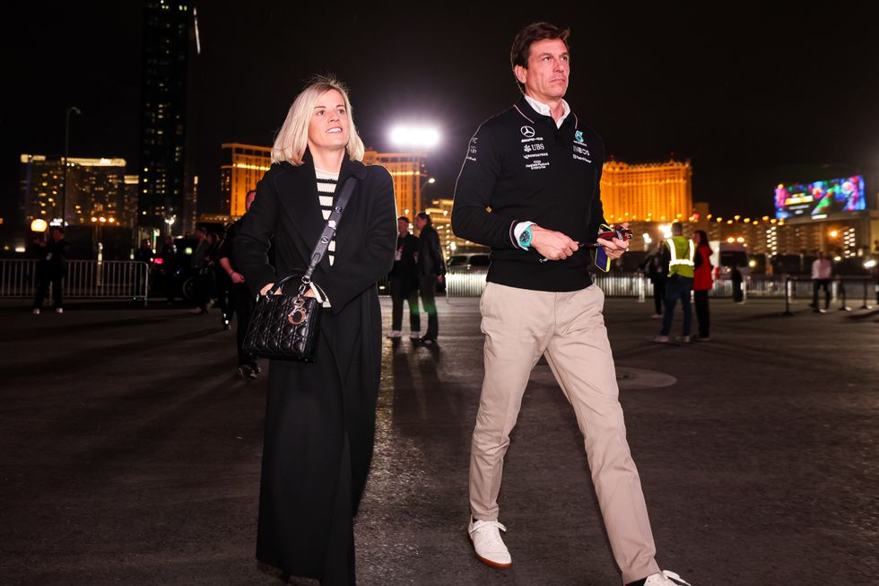 Susie Wolff and Toto Wolff