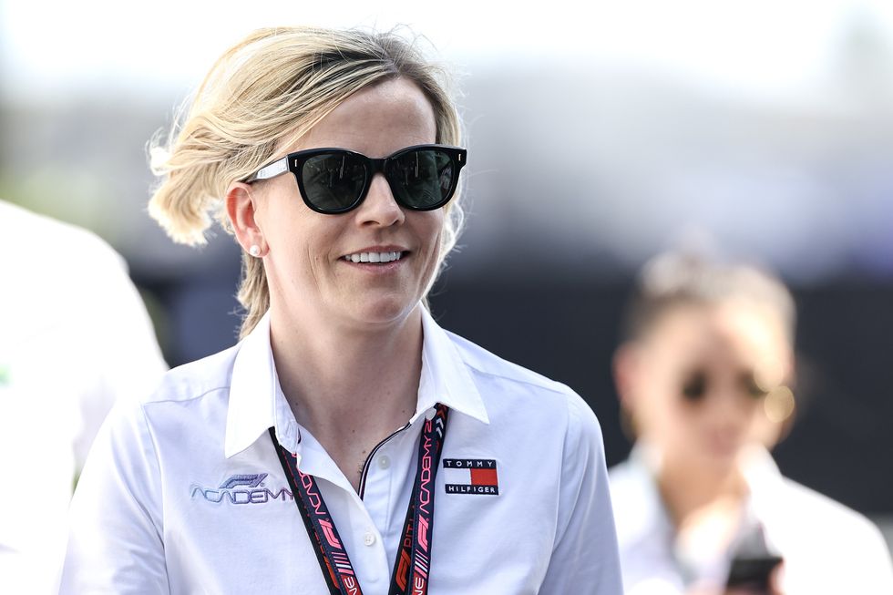 Susie Wolff is the managing director of the all-female F1 Academy series