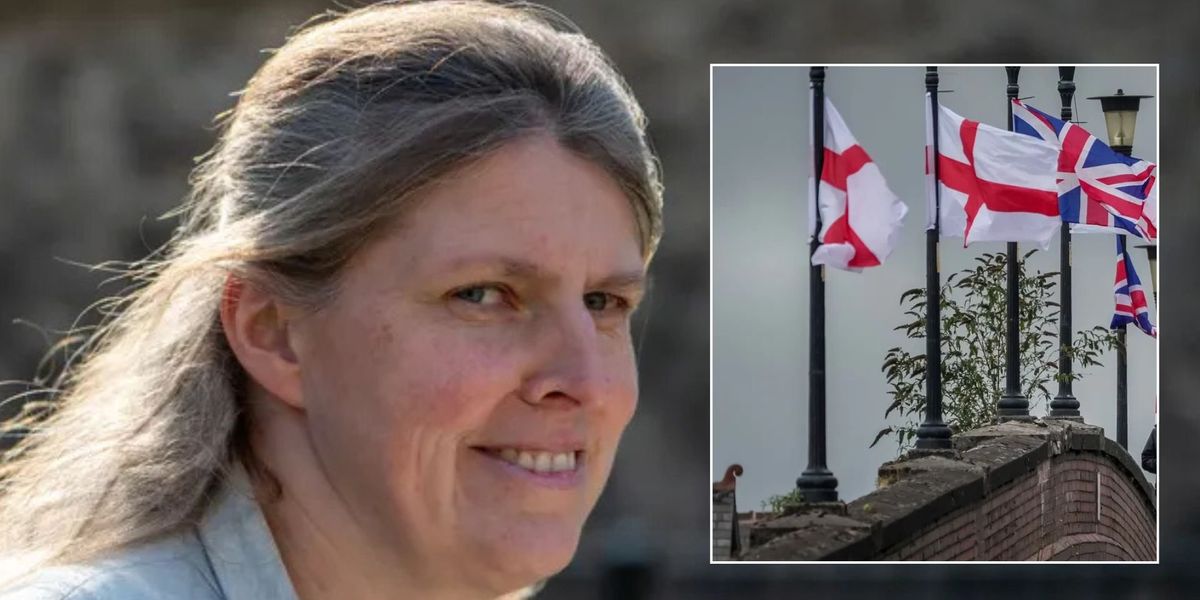 Suspended Labour MP says her ‘stomach churned’ when seeing colleagues waving St George’s flags Suspended Labour MP says her ‘stomach churned’ when seeing colleagues waving St George’s flags