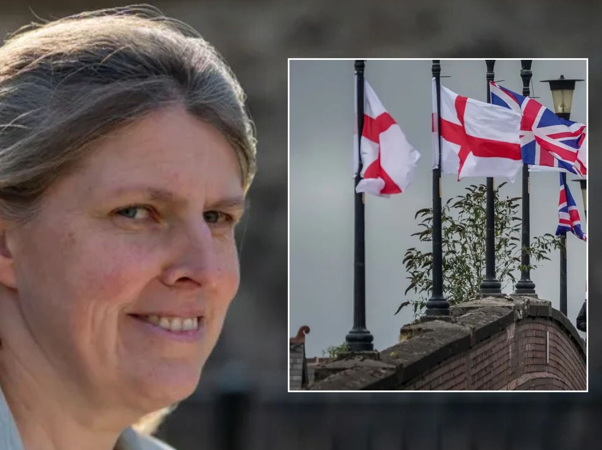 Suspended Labour MP says her 'stomach churned' when seeing colleagues waving St George's flags