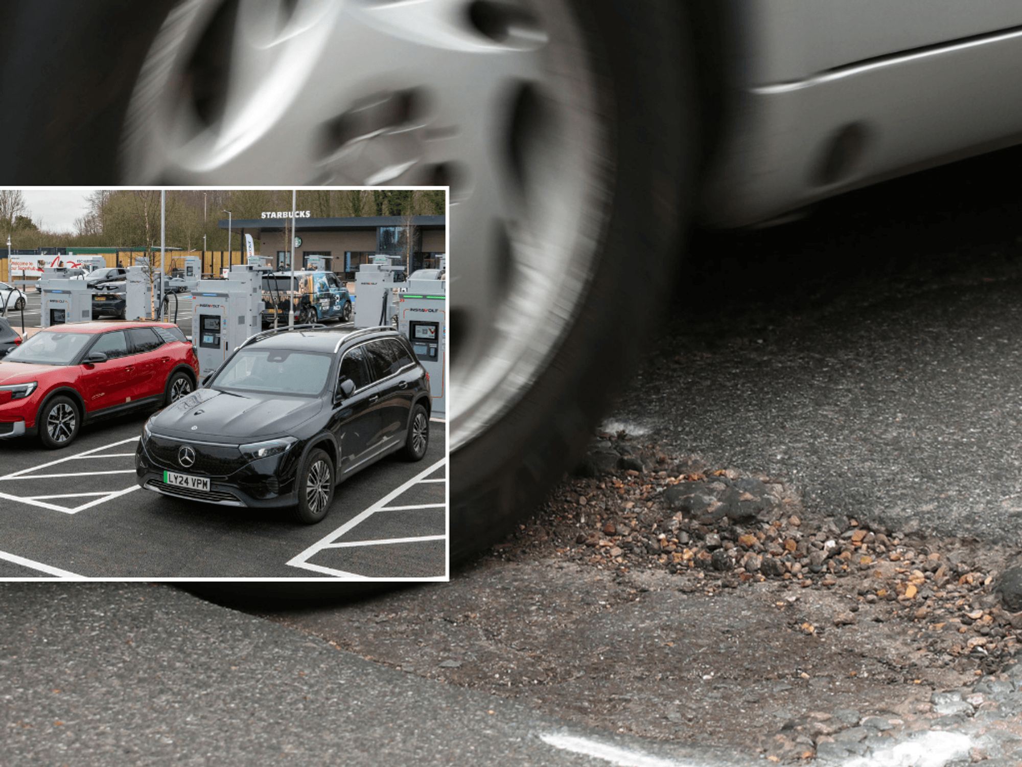 SUVs and pothole damage