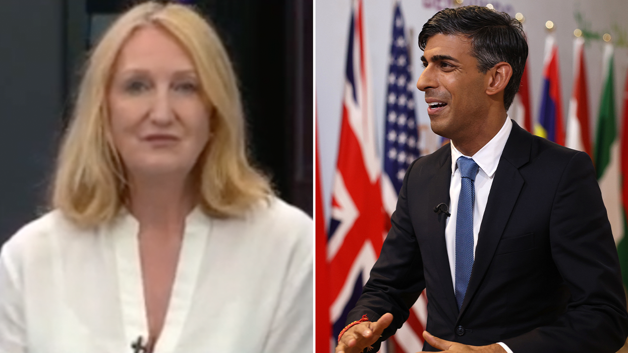 Suzanne Evans and Rishi Sunak