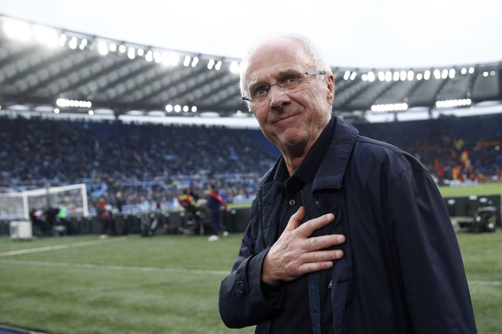 Sven-Goran Eriksson has confirmed he's been diagnosed with cancer