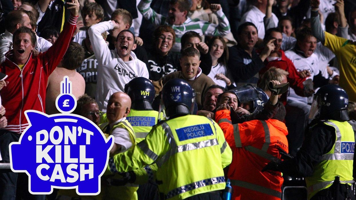 Swansea City fans have been impacted by society going cashless