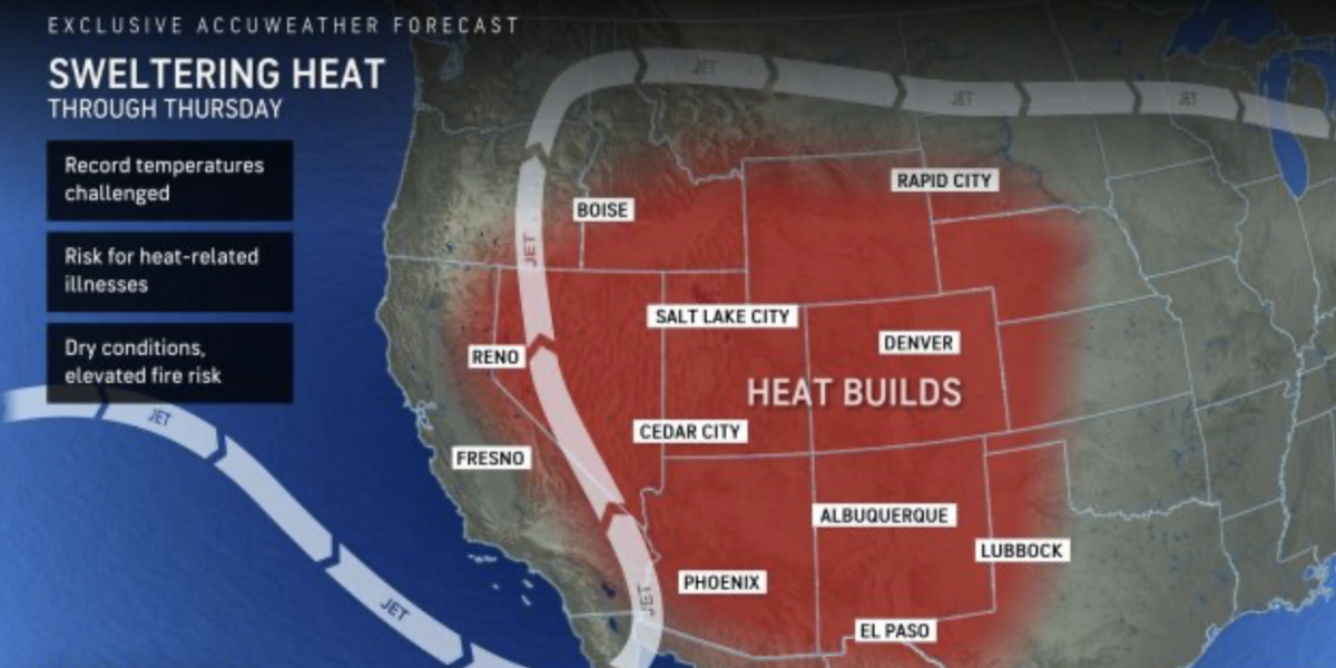 NextImg:US weather: Northeast to see first heat wave of year as mercury surges to over 90F