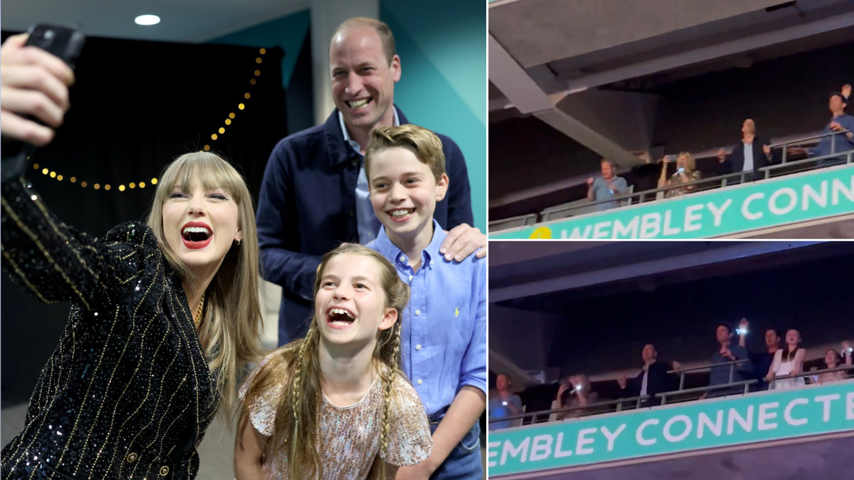 Swift and the royals/William dancing