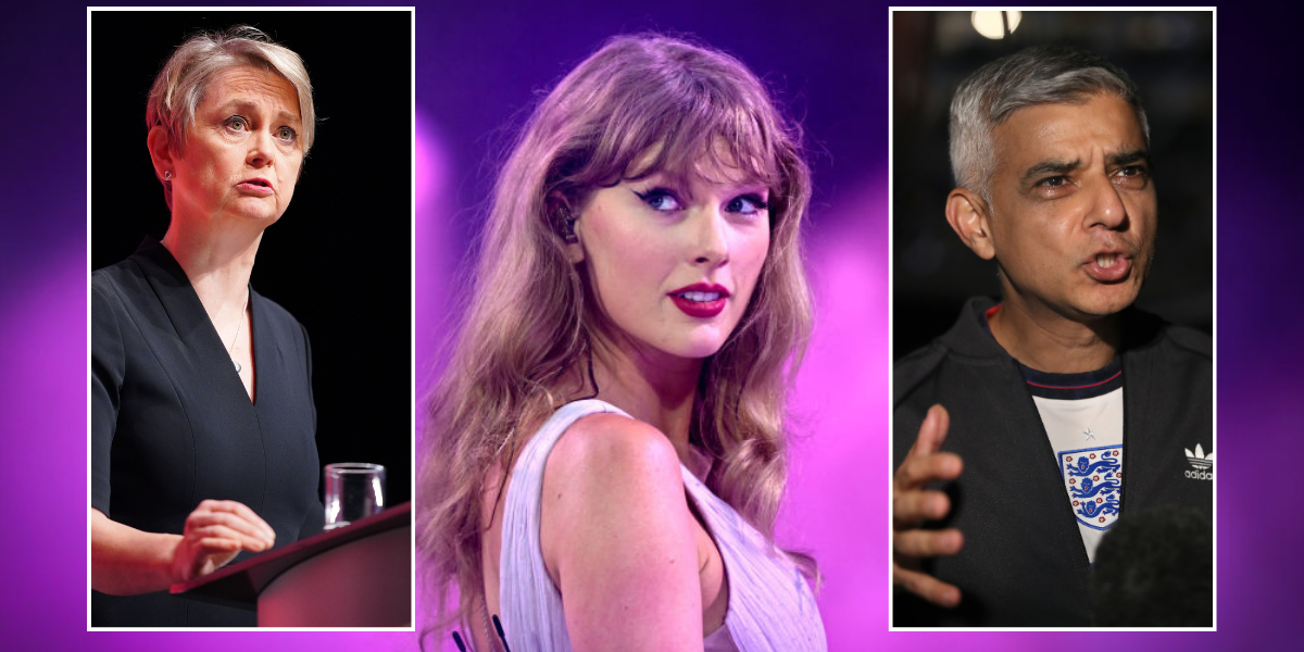 NextImg:Taylor Swift: Sadiq Khan and Yvette Cooper 'pressed' police to give popstar royal-style escort through London and then received free tickets