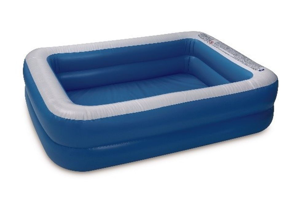Swimming pool from Aldi's pool and garden range